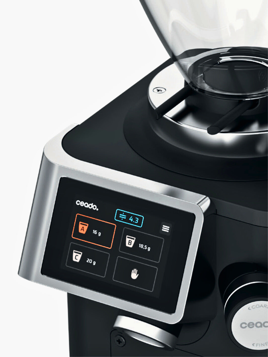 CEADO Rev Steel Espresso Grinder (120V) (⌀83mm) (w/ WAM Module)